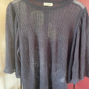 Masscob top in navy